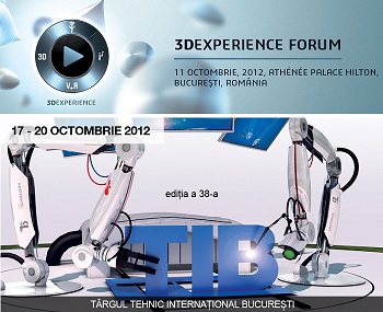 Beia la 3DEXPERIENCE si expune la TIB 2012 17 – 20 octombrie
