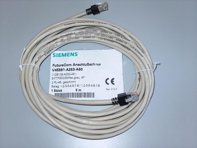 Patch Cord Siemens FutureCom Cat.6 ecranat S-FTP 6m