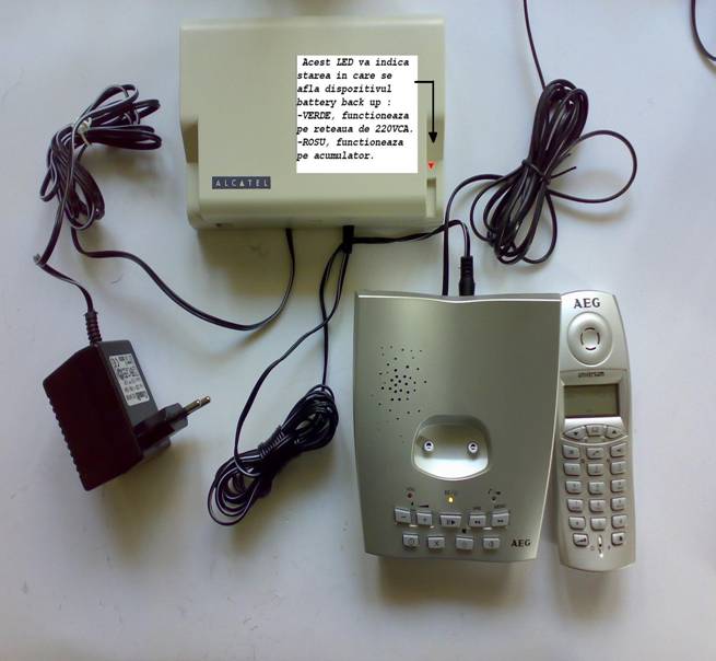 Backup alimentare telefoane fixe fara fir